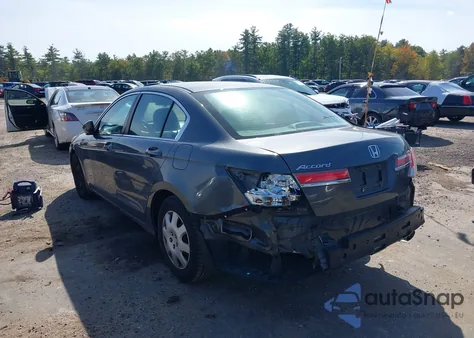 2012 Honda Accord 2.4 Lx z USA, uszkodzony, nr VIN 1HGCP2F37CA056409